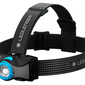 Ledlenser MH7 Rechargeable LED Headlamp - 600 Lumens - Includes Built-In Li-Ion Battery Pack - Black (880540), White (880442), Yellow (880539), Orange (880541), Blue (880542)