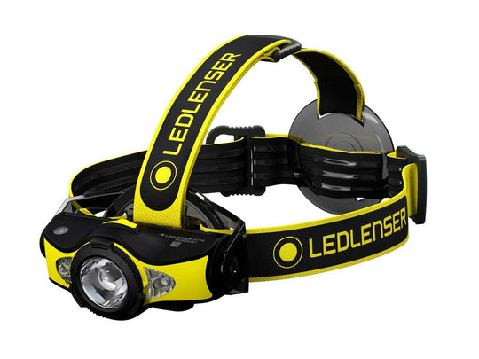 Ledlenser 880571 iH11R Bluetooth Controlled Rechargeable LED Headlamp - 1000 Lumens - Includes 1 x 18650 and Flex3 Powerbank - Includes 1 x 18650