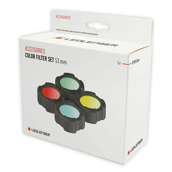Ledlenser 880579 Color Filter Set 53mm for P17R Core - 4 Colors