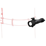 ledlenser lamp adapter type d on illustration with flashlight on belt