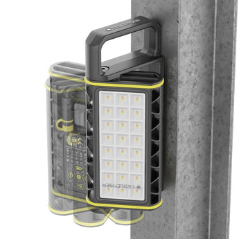 Ledlenser AF4R Work USB-C Rechargeable LED Area Light - 2000 Lumens - Includes 3.7V 33.84Wh Li-ion Battery Pack