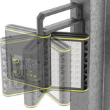 Ledlenser AF8R USB-C Rechargeable LED Area Light - 4000 Lumens - Includes 3.7V 50.76Wh Li-ion Battery Pack