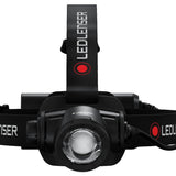 Ledlenser 880502 H15R Core Rechargeable LED Headlamp - 2500 Lumens - Includes Built-In Li-Poly Battery Pack