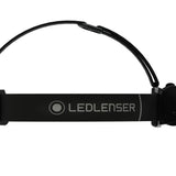 Ledlenser 880556 MH8 Rechargeable LED Headlamp - 600 Lumens - Includes Li-Ion Battery Pack - Black with Black Button - Box