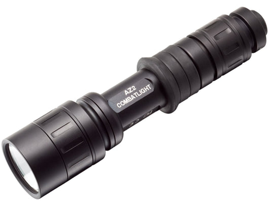 SureFire AZ2 CombatLight Dual-Output LED Flashlight - 150 Lumens - Includes 2 x CR123As (AZ2-BK-WH)