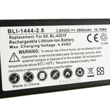 Empire BLI-1444-2.8 2800mAh 3.85V Lithium Ion (Li-ion) LG G5 H820 Battery Replacement