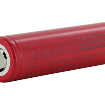 LG HE2 18650 2500mAh 3.6V High-Drain 20A Lithium Ion (Li-ion) Unprotected Flat Top Battery