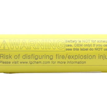 LG HE4 INR 18650 2500mAh 3.7V Unprotected 20A Lithium Manganese (LiMn2O4) Flat Top Battery