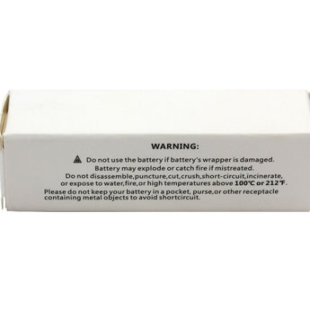 LG HE4 INR 18650 2500mAh 3.7V Unprotected 20A Lithium Manganese (LiMn2O4) Flat Top Battery