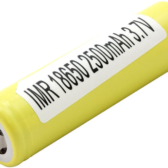 LG HE4 INR 18650 2500mAh 3.7V Unprotected 20A Lithium Manganese (LiMn2O4) Flat Top Battery