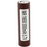 LG HG2 INR 18650 3000mAh 3.7V Unprotected Lithium Manganese Nickel (LiNiMnCoO2) Flat Top Battery