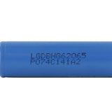 LG HG6 INR 20650 3000mAh 3.6V Unprotected High-Drain 30A Lithium Manganese Nickel (LiNiMnCoO2) Flat Top Battery