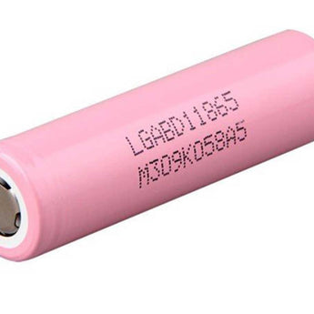 LG Rechargeable 18650 3.75 Volt Lithium Ion Battery - 3000 mAh