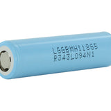 LG MH1 INR 18650 3200mAh 3.67V High-Drain 10A Lithium Ion (Li-ion) Unprotected Flat Top Battery - Boxed