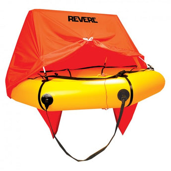 Revere Coastal Compact 4 Person Liferaft with Canopy - Valise Pack (45-CC4VP)