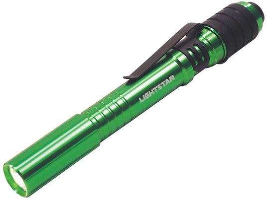 Lightstar Corp. LightStar 80 - High CRI LED FLashlight - 85 Lumens - Includes 2 x AAA Batteries - Hi-Vis Green (TLF-802AAA-GN)