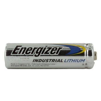 Energizer Industrial Lithium LN91 AA 3000mAh 1.5V High Energy 5A Lithium (LiFeS2) Button Top Battery