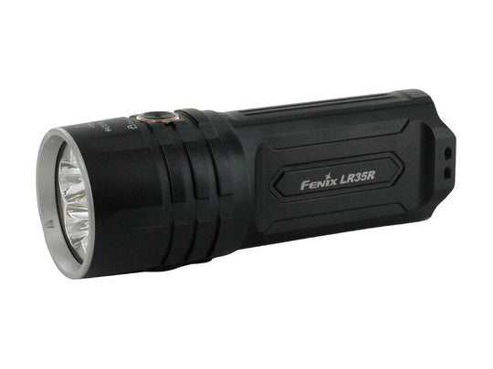 Fenix LR35R USB-C Rechargeable LED Flashlight - 6 x Luminus SST40 - 10000 Lumens - Includes 2 x 21700