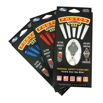 Photon Micro-Light II LED Superbright Key Chain Light- 4.5 Lumens - Multiple LED Options