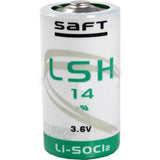 Saft LSH14 3.6V Primary Lithium-Thionyl Chloride Battery (LiSOCI2) - C Size Spiral Cell