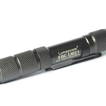 LumaPower LM21 EDC LED Flashlight with CREE XP-G R5 - Uses 1 x AAA