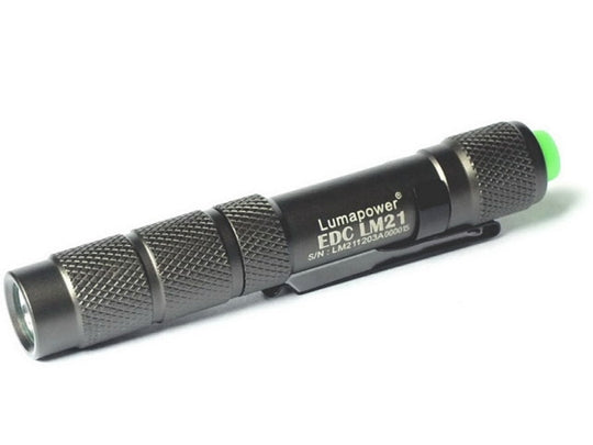 LumaPower LM21 EDC LED Flashlight with CREE XP-G R5 - Uses 1 x AAA