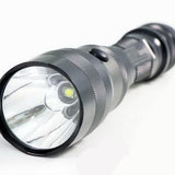 LumaPower Mentor SX SideKick IV LED Flashlight with CREE XM-L U2 Cool White LED - Uses 1 x C or 3 x C or 3 x AAA