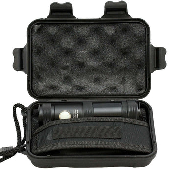 LumaPower Strive ECO Multi-Powered Flashlight - CREE XM-L U2 LED - 800 Lumens - Uses 1 x 26650 or 3 x AA