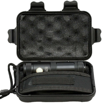 LumaPower Strive ECO Multi-Powered Flashlight - CREE XM-L U2 LED - 800 Lumens - Uses 1 x 26650 or 3 x AA