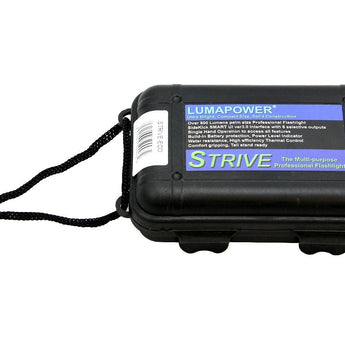 LumaPower Strive ECO Multi-Powered Flashlight - CREE XM-L U2 LED - 800 Lumens - Uses 1 x 26650 or 3 x AA