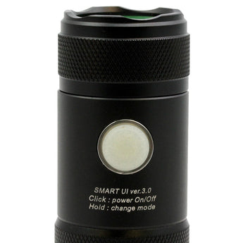 LumaPower Strive ECO Multi-Powered Flashlight - CREE XM-L U2 LED - 800 Lumens - Uses 1 x 26650 or 3 x AA