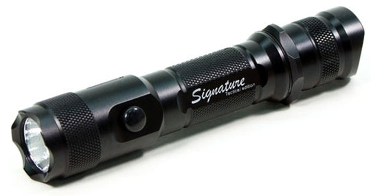 Lumapower Signature Tactical LED Flashlight with 280 Lumen Cree R2 LED - Uses 2xCR123A or 1X18650
