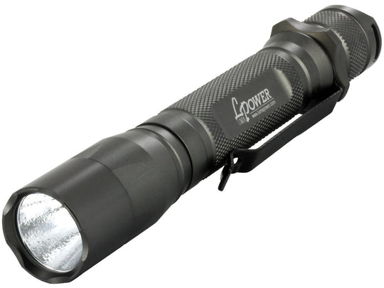 LumaPower VT-01 Vantage LED Flashlight - Angle Shot