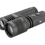 Acebeam Terminator M1 Dual Head LEP and LED Flashlight - 6500K or 5000K - Gray, Green, or MAO Marble Finish - Includes 1 x USB-C Rechargeable 21700