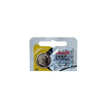 Maxell CR1620 68mAh 3V Lithium Primary (LiMNO2) Coin Cell Battery - Hologram Packaging - 1 Piece Tear Strip, Sold Individually
