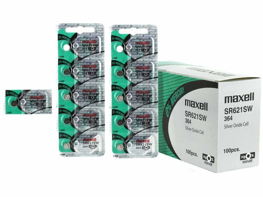 Maxwell 364 Battery Singled Peace Tear Strips With Box 