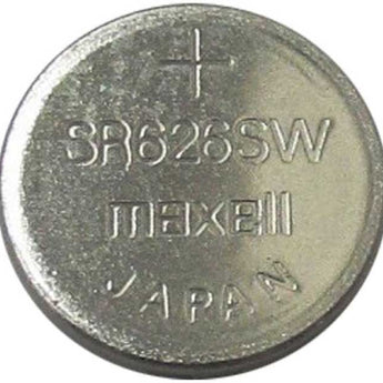 Maxell SR626SW 377 28mAh 1.55V Silver Oxide Button Cell Battery - Bulk