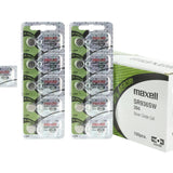 Maxell SR936SW 394 71mAh 1.55V Silver Oxide Button Cell Battery - Hologram Packaging - 1 Piece Tear Strip, Sold Individually