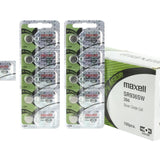 Maxell SR936SW 394 71mAh 1.55V Silver Oxide Button Cell Battery - Hologram Packaging - 1 Piece Tear Strip, Sold Individually