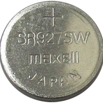 Maxell SR927SW 395 55mAh 1.55V Silver Oxide Button Cell Battery - Bulk