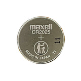 Maxell CR2025 150mAh 3V Lithium Primary (LiMNO2) Coin Cell Battery - Hologram Packaging - 1 Piece Blister Pack