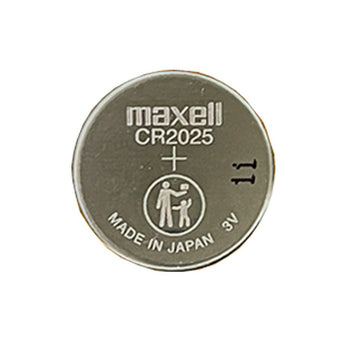 Maxell CR2025 150mAh 3V Lithium Primary (LiMNO2) Coin Cell Battery - Hologram Packaging - 1 Piece Blister Pack
