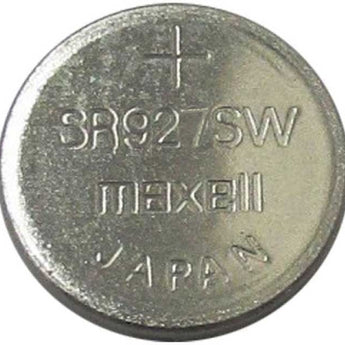 Maxell SR927SW 395 55mAh 1.55V Silver Oxide Button Cell Battery - Bulk