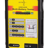 ZTS Lead-Acid Multi-Battery Tester W/Clip-Type Lead Set (Includes Accessory Kit)