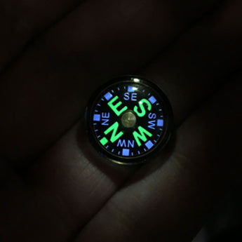 MecArmy CMP Glow In The Dark Compass - Brass or Titanium