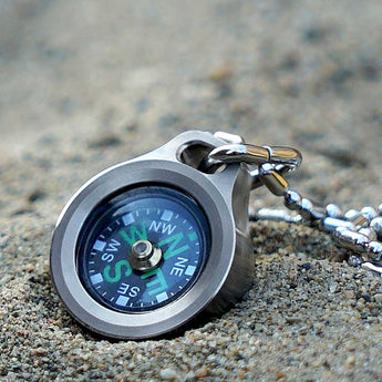 MecArmy CMP Glow In The Dark Compass - Brass or Titanium