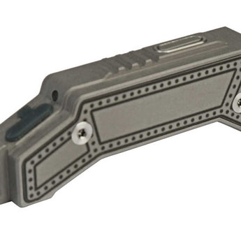 MecArmy FL02 Rechargeable Keychain Flashlight - CREE XP-G2 S4 LED - 360 Lumens - Includes 120mAh LiPoly Battery Pack - Geometry, Sandblasted, Lucky, Lucky Monster, or PVD Black