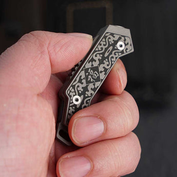 MecArmy FL02 Rechargeable Keychain Flashlight - CREE XP-G2 S4 LED - 360 Lumens - Includes 120mAh LiPoly Battery Pack - Geometry, Sandblasted, Lucky, Lucky Monster, or PVD Black