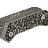 MecArmy FL02 Rechargeable Keychain Flashlight - CREE XP-G2 S4 LED - 360 Lumens - Includes 120mAh LiPoly Battery Pack - Geometry, Sandblasted, Lucky, Lucky Monster, or PVD Black