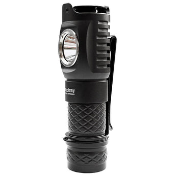 MecArmy FM16 Dual Switch Rechargeable Right Angle Flashlight - CREE XPL-HI V3 LED - 760 Lumens - Includes 1 x 16340